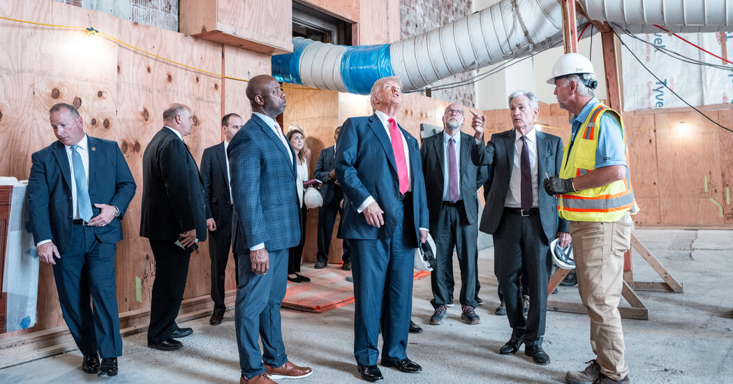 Trump Surprise FED visits