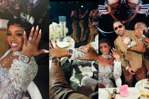 Chioma Gets $300,000 Richard Mille Watch Wedding Gift from Davido. Chioma Gets $300,000 Richard Mille Watch Wedding Gift from Davido.