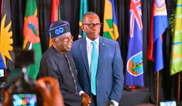 “Disgraceful Criticism” — Philip Pierre Saint Lucian Prime Minister Defends Tinubu’s Visit. "Disgraceful Criticism" — Philip Pierre Saint Lucian Prime Minister Defends Tinubu's Visit.