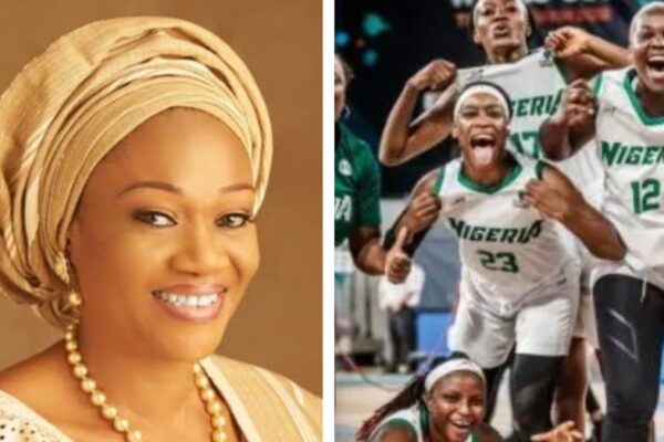 First Lady Oluremi Tinubu Commends D’Tigress Over Victory to Afrobasket Final. First Lady Oluremi Tinubu Commends D’Tigress Over Victory to Afrobasket Final.