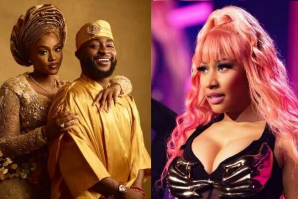 Nicki Minaj Congratulates Davido and Chioma On Miami Wedding Nicki Minaj Congratulates Davido and Chioma scAfter Miami Wedding — Here's Why It Has Everyone Talking