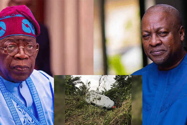 Tinubu Expresses Sympathy to Ghanaian President John Mahama Following Helicopter Crash That Killed 8 Tinubu Expresses Sympathy to Ghanaian President Following Helicopter Crash That Killed Eight
