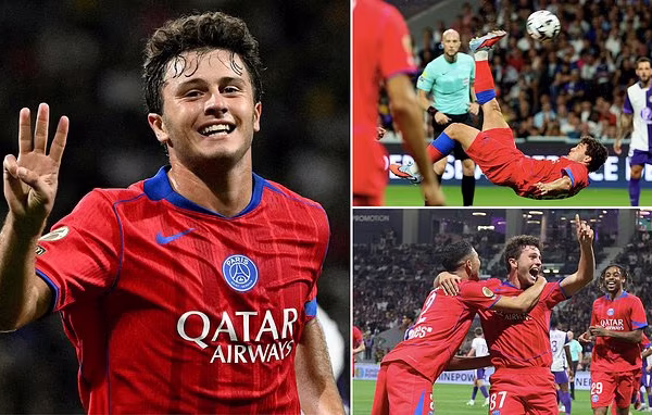 Toulouse vs PSG 3-6: João Neves Hat-Trick Stuns Ligue 1