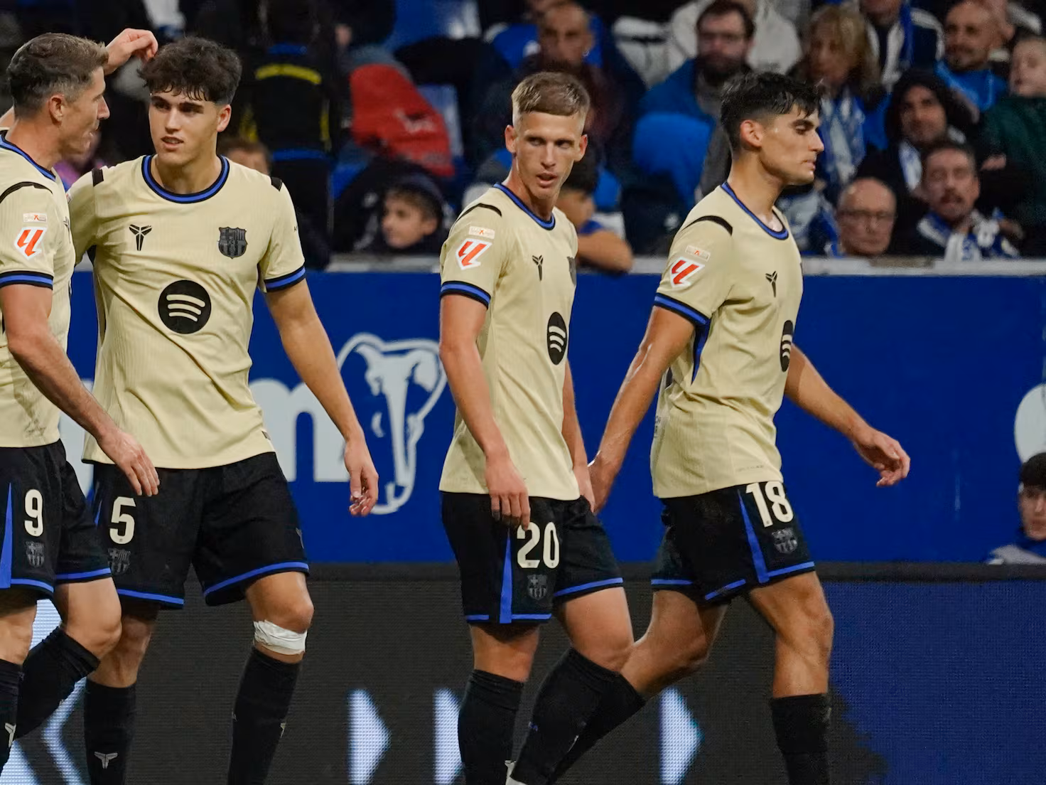 Barcelona Turn Around Oviedo to Stay Unbeaten