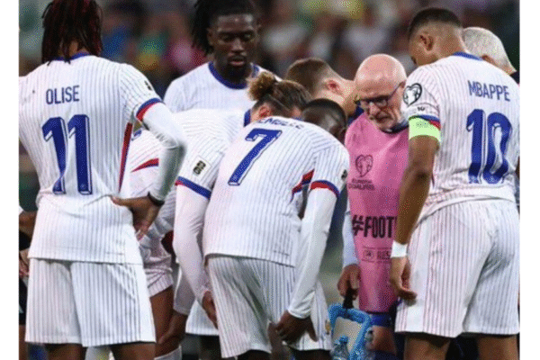 France Beat Ukraine 2-0 as Dembele Injures Hamstring