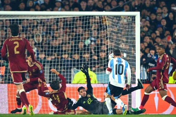 Messi Shines in Final Home Qualifier with Two Goals in 3-0 Win Over Venezuela