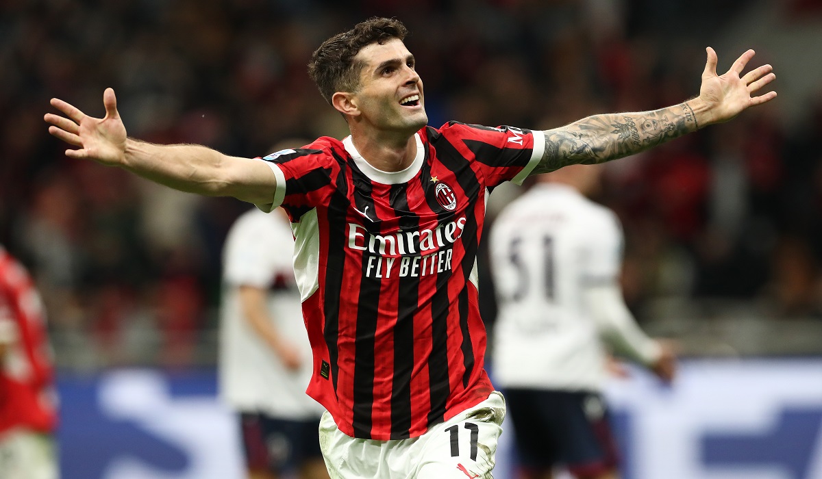 Pulisic Inspires 2-1 Win as 10-Man AC Milan Topple Napoli at San Siro