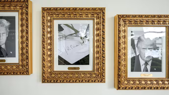 Trump Snubs Biden With Autopen Portrait on Walk of Fame