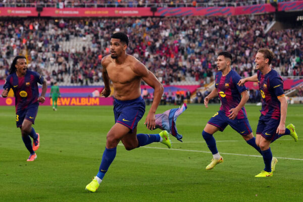 Araujo’s Injury Time Goal Sends Barcelona Past Girona