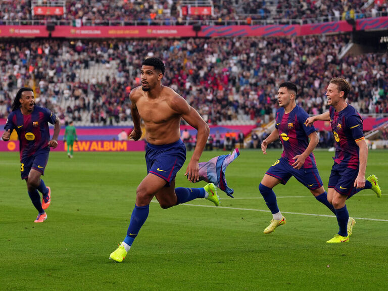 Araujo’s Injury Time Goal Sends Barcelona Past Girona