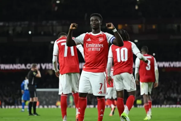 Arsenal Break Brighton in Second Half to Win 2‑0 in Carabao Cup