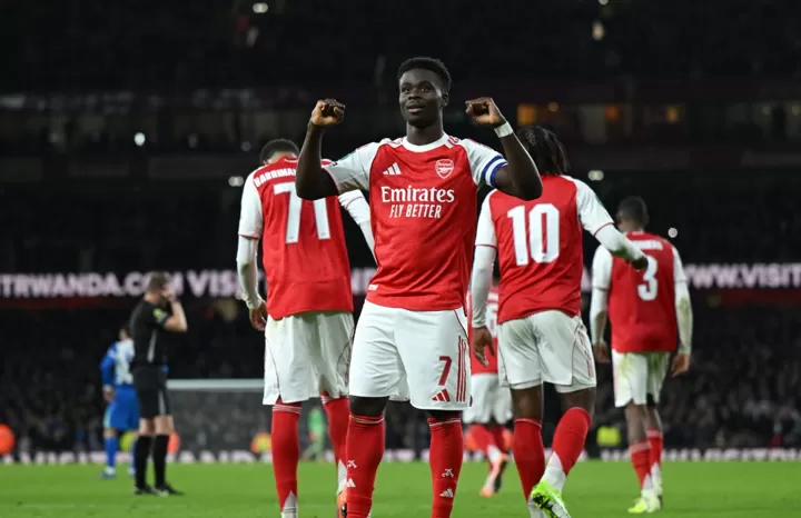 Arsenal Break Brighton in Second Half to Win 2‑0 in Carabao Cup
