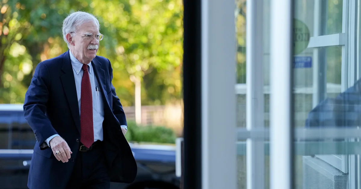 Bolton Pleads Not Guilty to Classified Information Charges