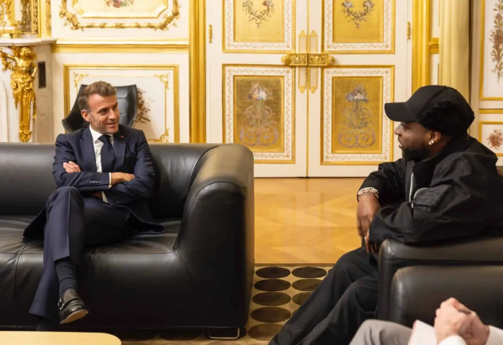 Davido Opens Up on Meeting with French President Macron Davido Opens Up on Meeting with French President Macron