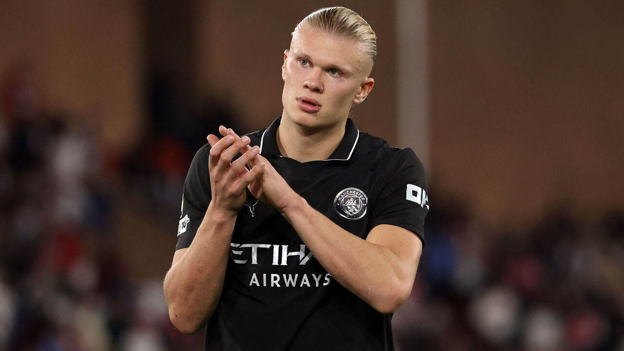 Haaland Brace Not Enough as Monaco Snatches 2-2 Champions League Draw