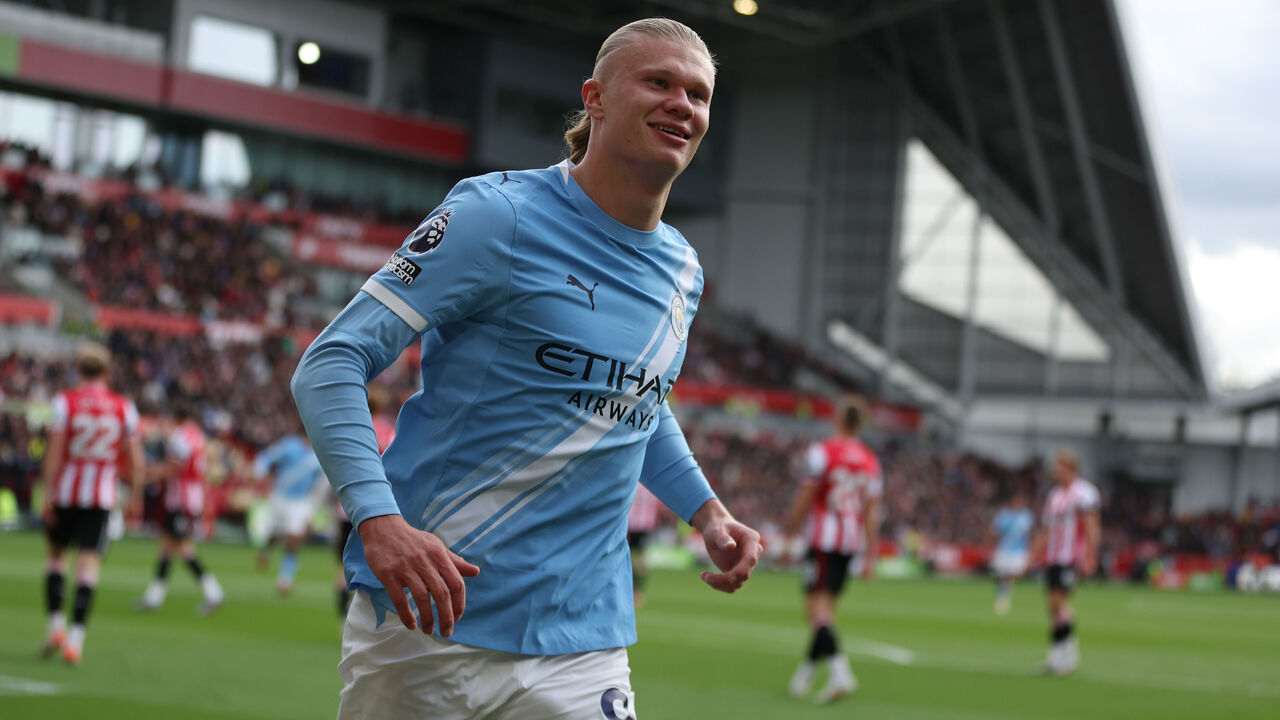 Haaland’s Early Strike Secures 1-0 Win for Manchester City at Brentford