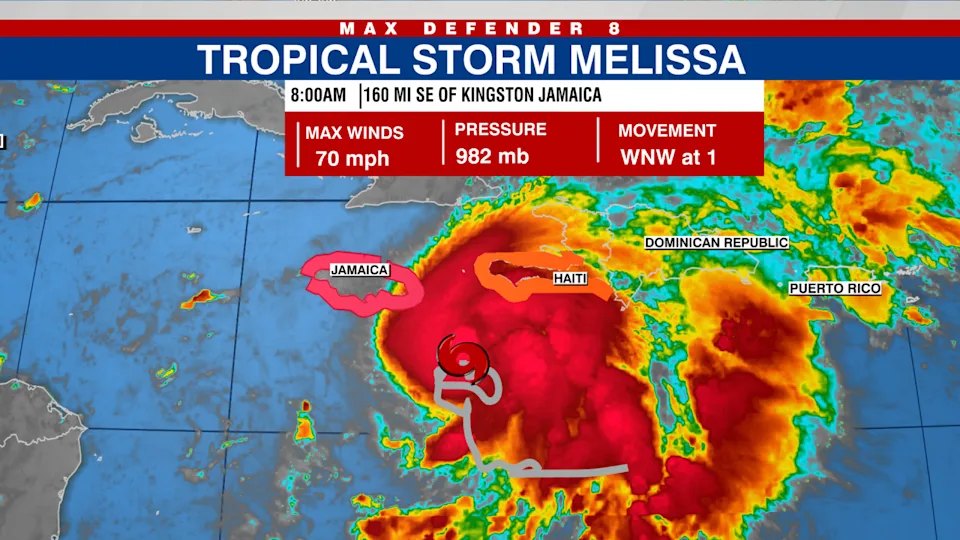 Hurricane Melissa Strengthens to Category 3, Threatens Jamaica and Haiti