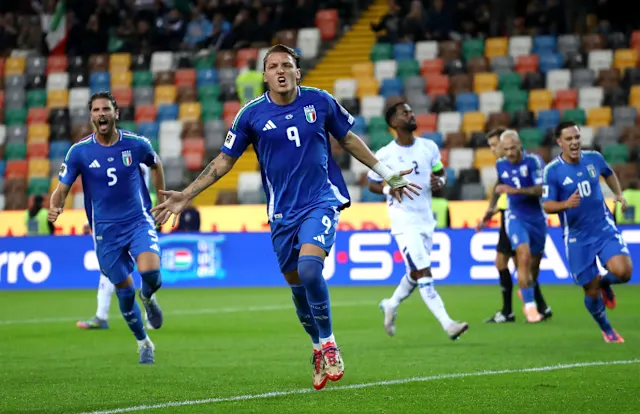 Italy Beats Israel 3-0 to Secure World Cup Play-Off Spot