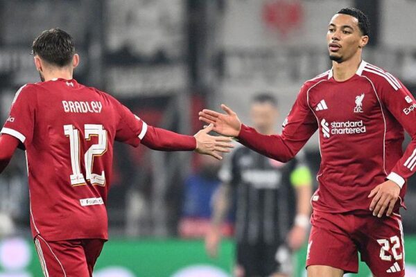 Liverpool Rise with 5-1 Win at Eintracht Frankfurt