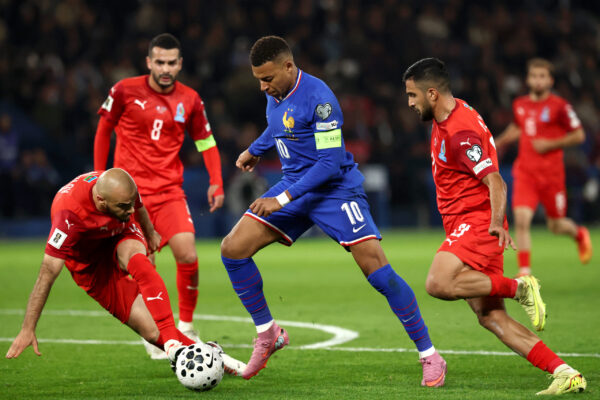 Mbappé, Rabiot & Thauvin Star as France Crush Azerbaijan 3-0 in World Cup Qualifier