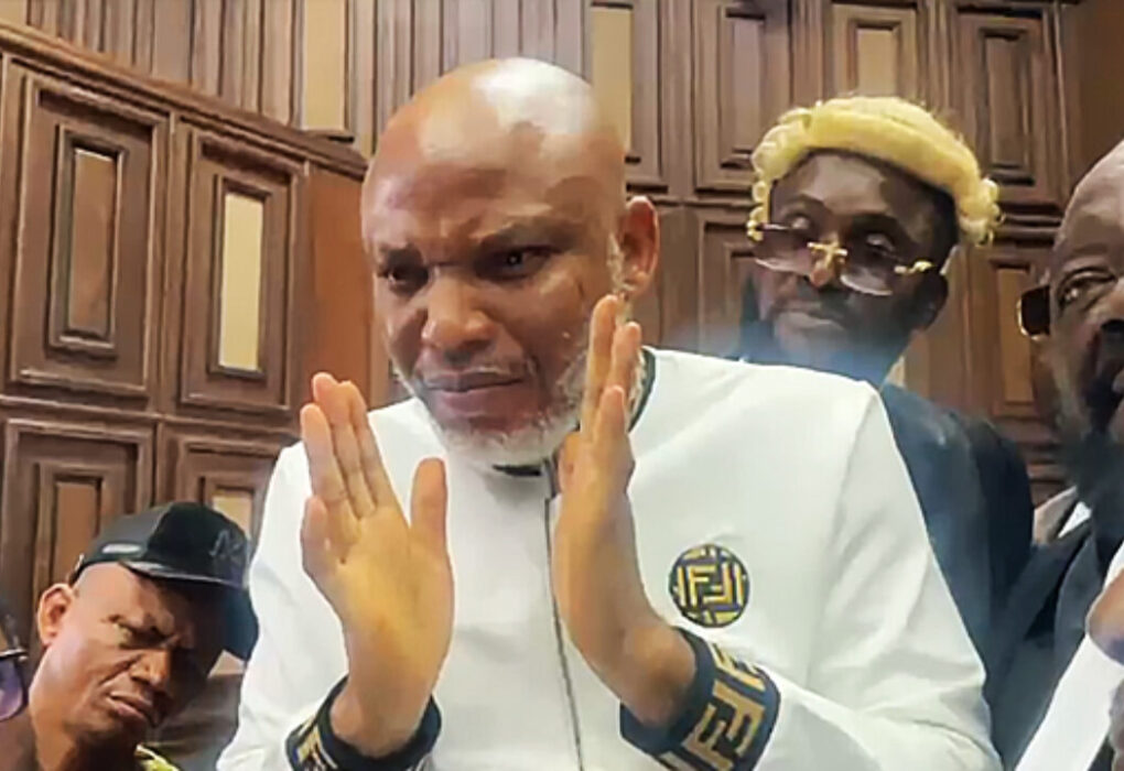 Nnamdi Kanu Rejects Terrorism Defence, Insists There’s No Valid Charge Against Him Nnamdi Kanu Rejects Terrorism Defence, Insists There’s No Valid Charge Against Him