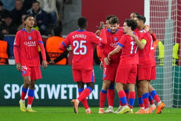 PSG Crush Bayer Leverkusen 7-2 in Champions League Showdown