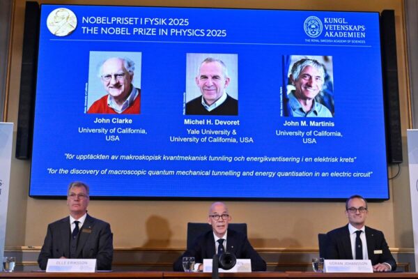 Three U.S. Scientists Win Nobel Prize in Physics for Quantum Breakthroughs
