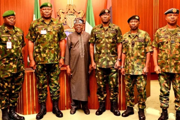 Tinubu Orders New Service Chiefs to End Nigeria’s Security Crisis