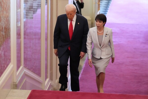 Trump Meets with Japan’s Newly Elected Prime Minister Sanae Takaichi in Tokyo
