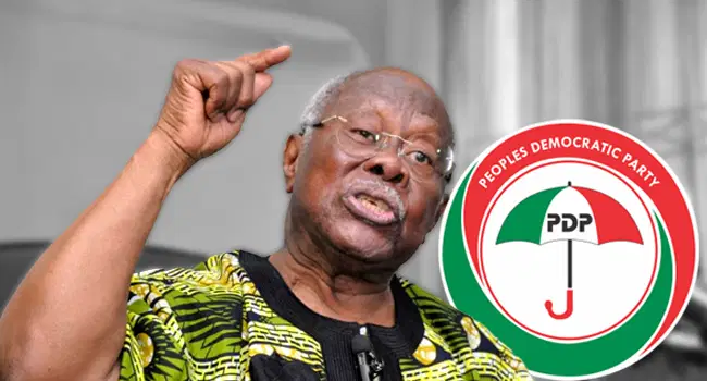Bode George Slams Court Over PDP Ban: “This Is the Joke of the Century”