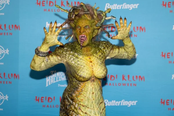 Heidi Klum Transforms into Medusa for 2025 Halloween