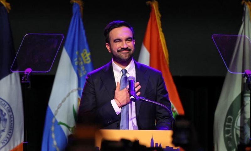 Zohran Mamdani Elected NYC Mayor After Youth Rally