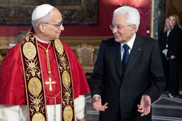 Pope Leo XIV Meets President Abbas at the Vatican