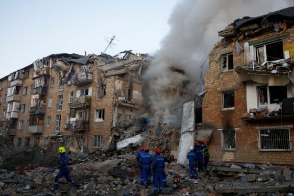 Russia Launches Massive Strike on Ukraine