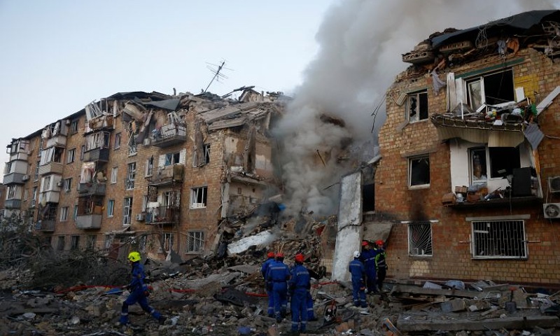 Russia Launches Massive Strike on Ukraine