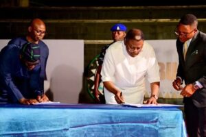 Governor Otu Welcomes Tinapa Resort Return