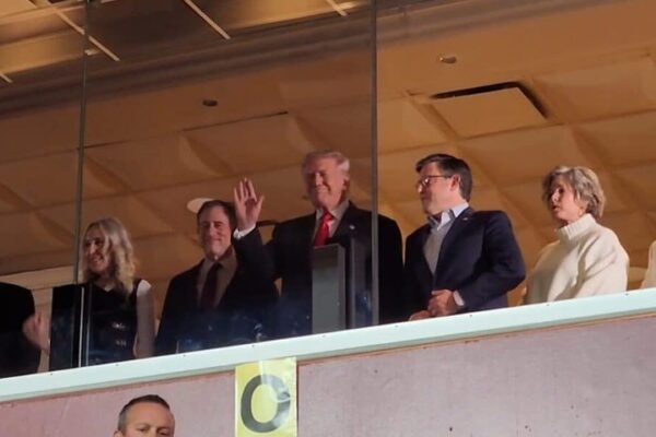 Trump Makes Historic Appearance at NFL Game