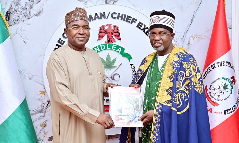 Michika Monarch Hails Marwa, Seeks NDLEA Partnership