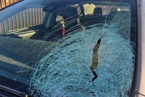 Frozen Balloon Crashes Through Windshield, Injures Man