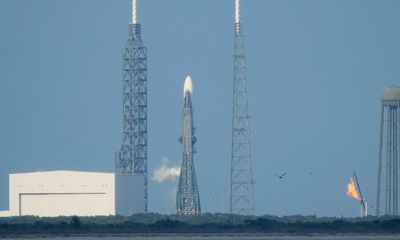 Solar Storms Push Back Blue Origin Mars Rocket Launch