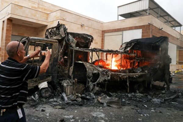 Israeli Settlers Torch Warehouse as West Bank Violence Rises