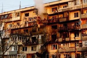 Russia Strikes Ukrainian Capital, Kills Four