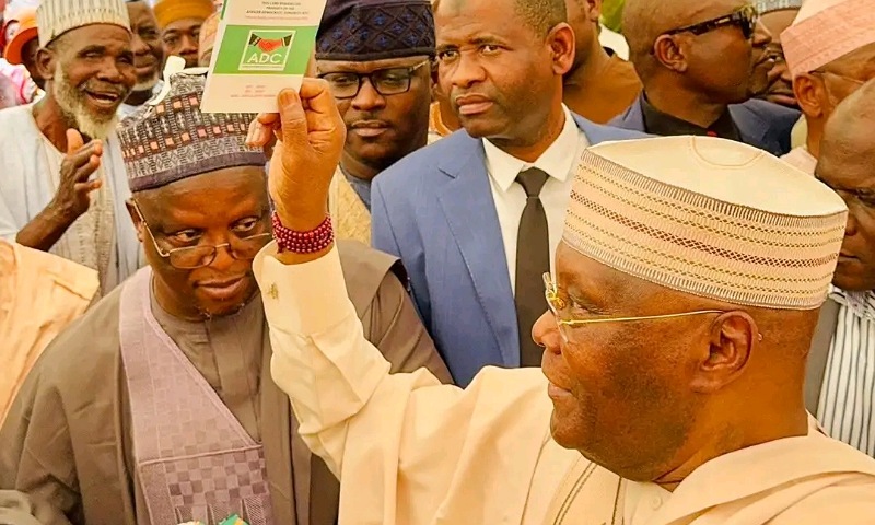 Atiku Abubakar Defects to ADC in Major Political Move