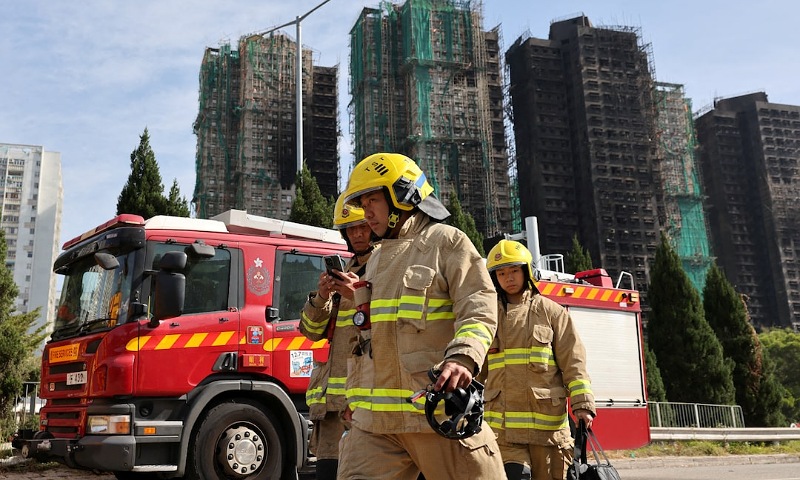 Hong Kong Blaze Claims 128 Lives, Dozens Remain Missing