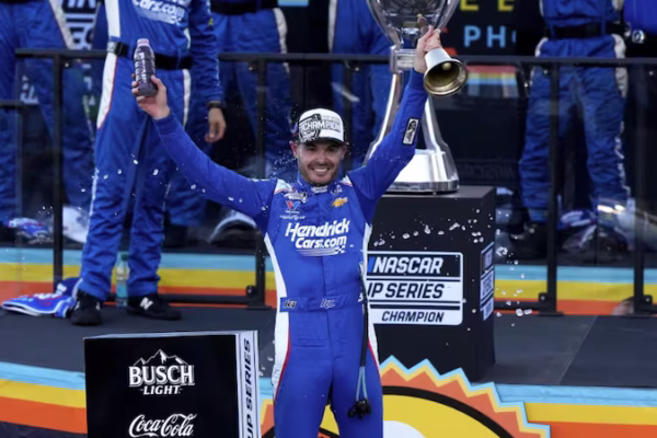 Kyle Larson Wins Second NASCAR Championship in Overtime