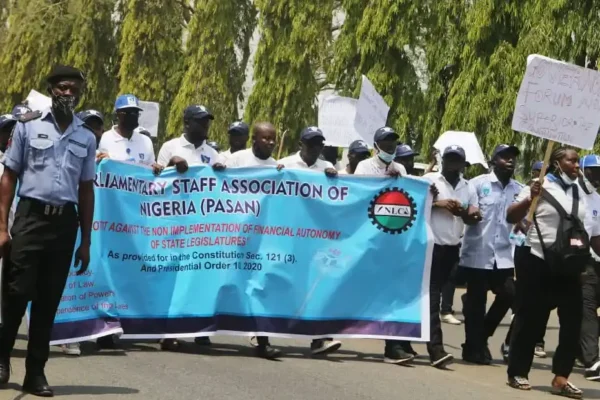 PASAN strike disrupts Bauchi State Assembly legislative activities