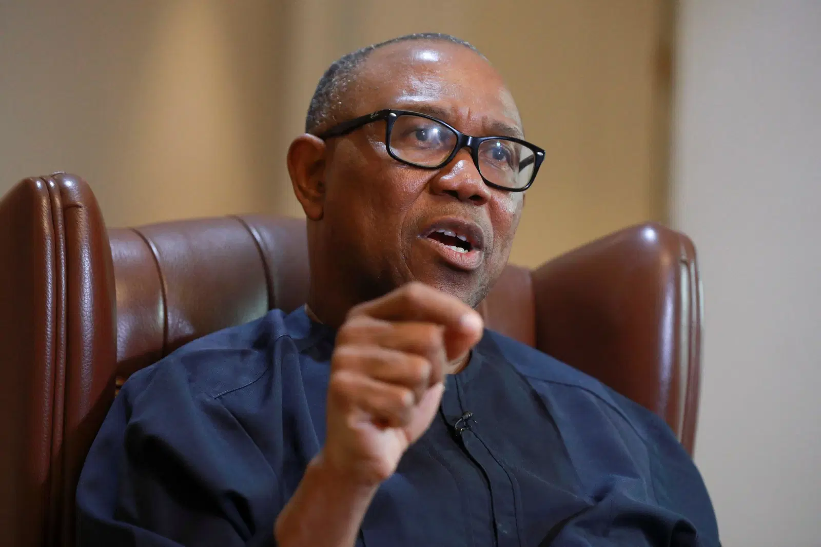 Peter Obi addressing editors on Nigeria’s moral rebirth and national dignity