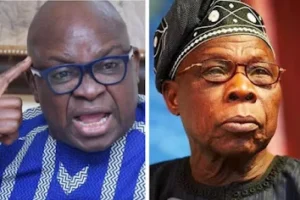 Fayose insults Obasanjo during heated political exchange