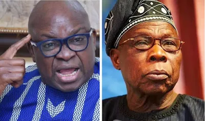 Fayose insults Obasanjo during heated political exchange