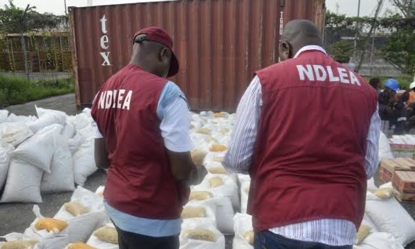 NDLEA officers raid secret Colos lab in Lagos apartment